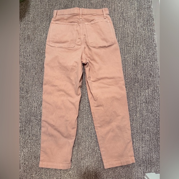 Madewell Straight Leg Jeans in Blush - Picture 3 of 3